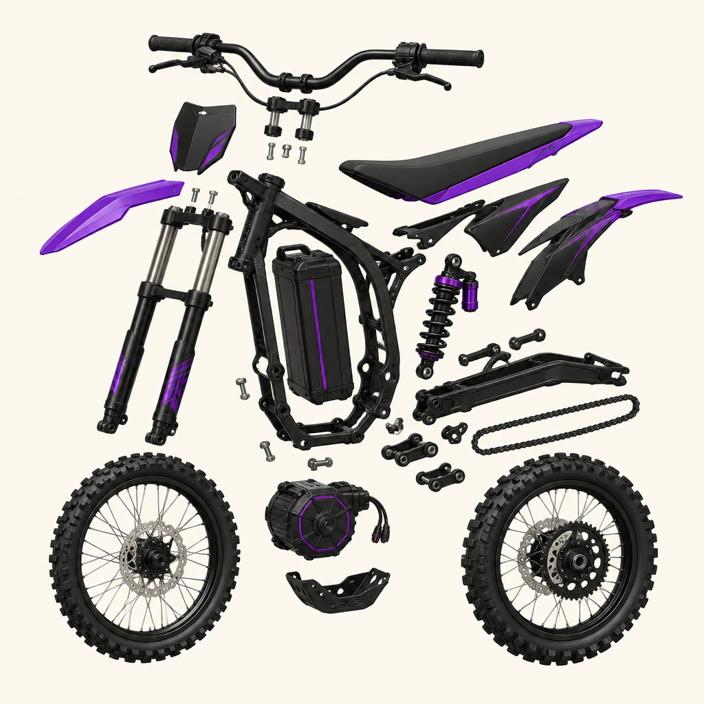 Falcon Pro exploded parts diagram
