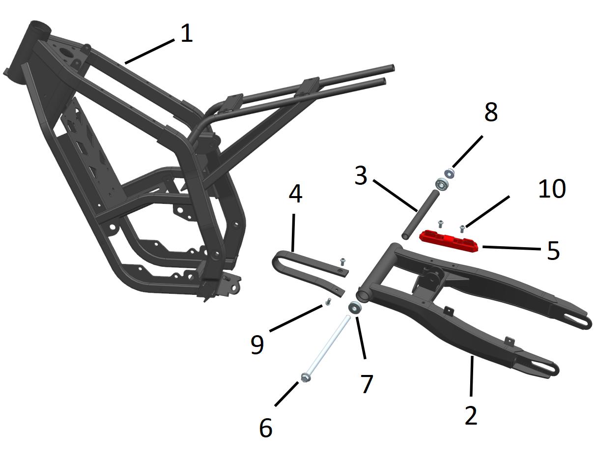 Frame parts diagram